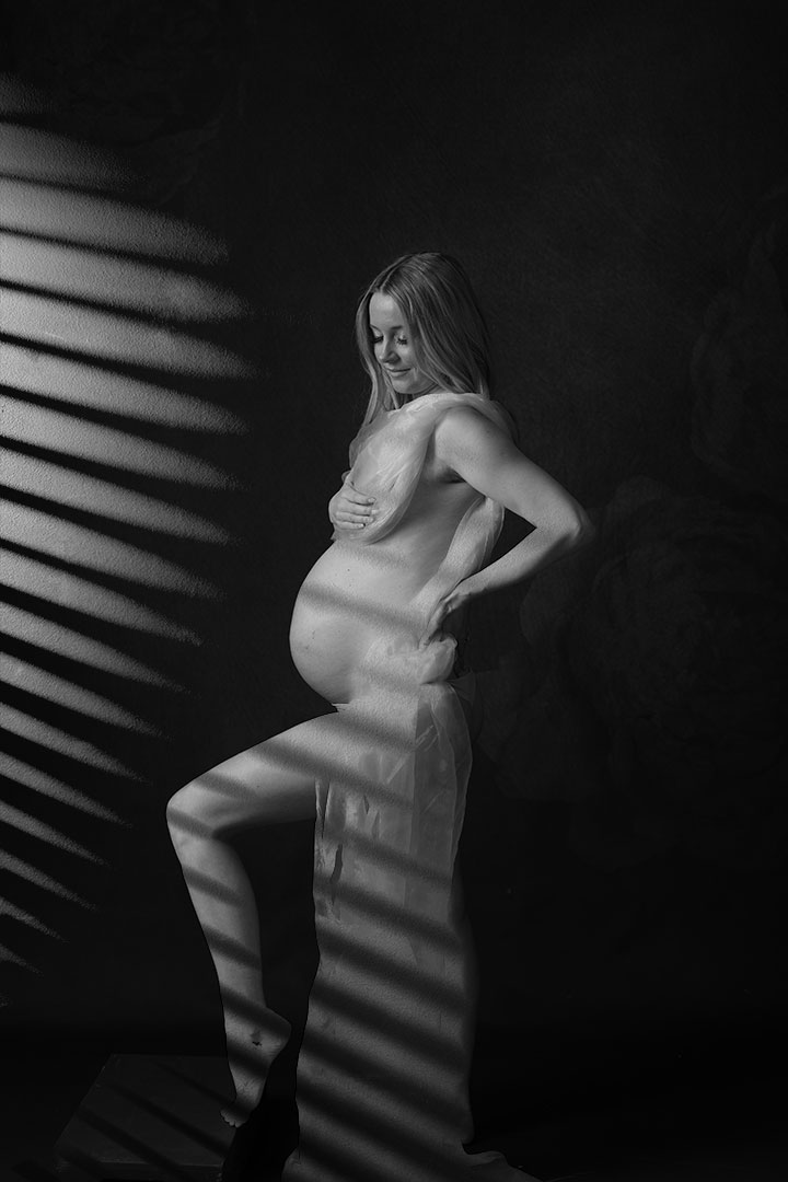 silhouette maternity photo 